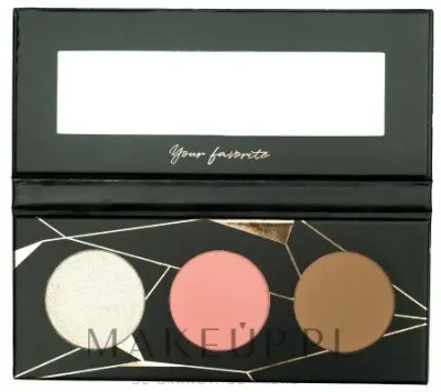 Палетка для контуринга лица Ibra Contour Kit