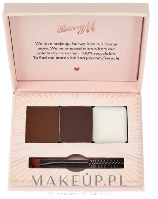 Набор для оформления бровей Barry M Fill and Shape Brow Kit