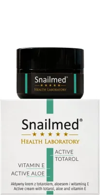 Крем для лица Snailmed активный с тотаролом и алоэ для проблемной кожи