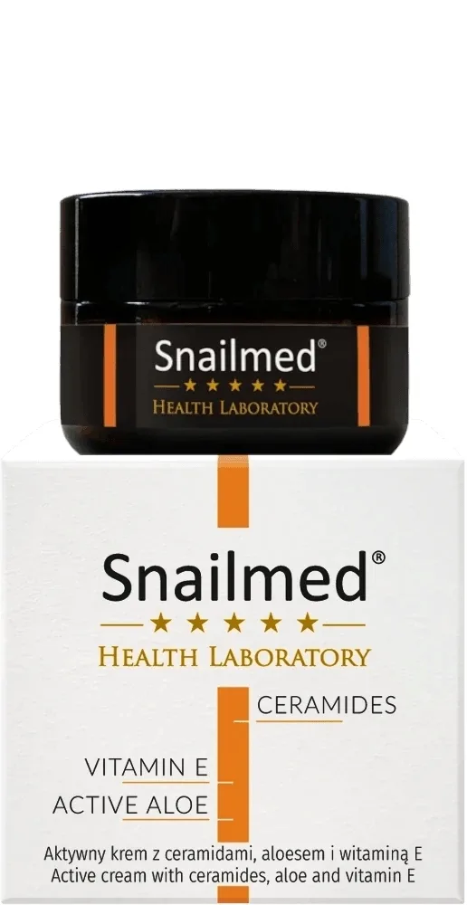 Крем для лица Snailmed Health Laboratory питательный с церамидами и алоэ 60 мл