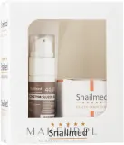 Набор Snailmed 10 для зрелой кожи два крема и крем для век с церамидами и алоэ 60+30+25 мл — фото 2