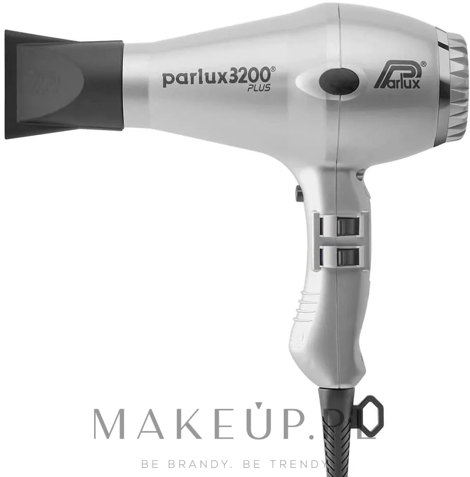 Фен Parlux 3200 Plus 1900 Вт мотор Long Life 2 концентратора серебристый