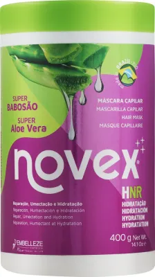 Маска для волос Novex Super Aloe Vera увлажняющая, восстанавливающая, с алоэ, 1000 г