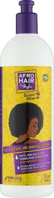 Несмываемый кондиционер для афро-кудрей с аргановым маслом и маслом льна Novex Afrohair Leave-In Conditioner, 500 мл