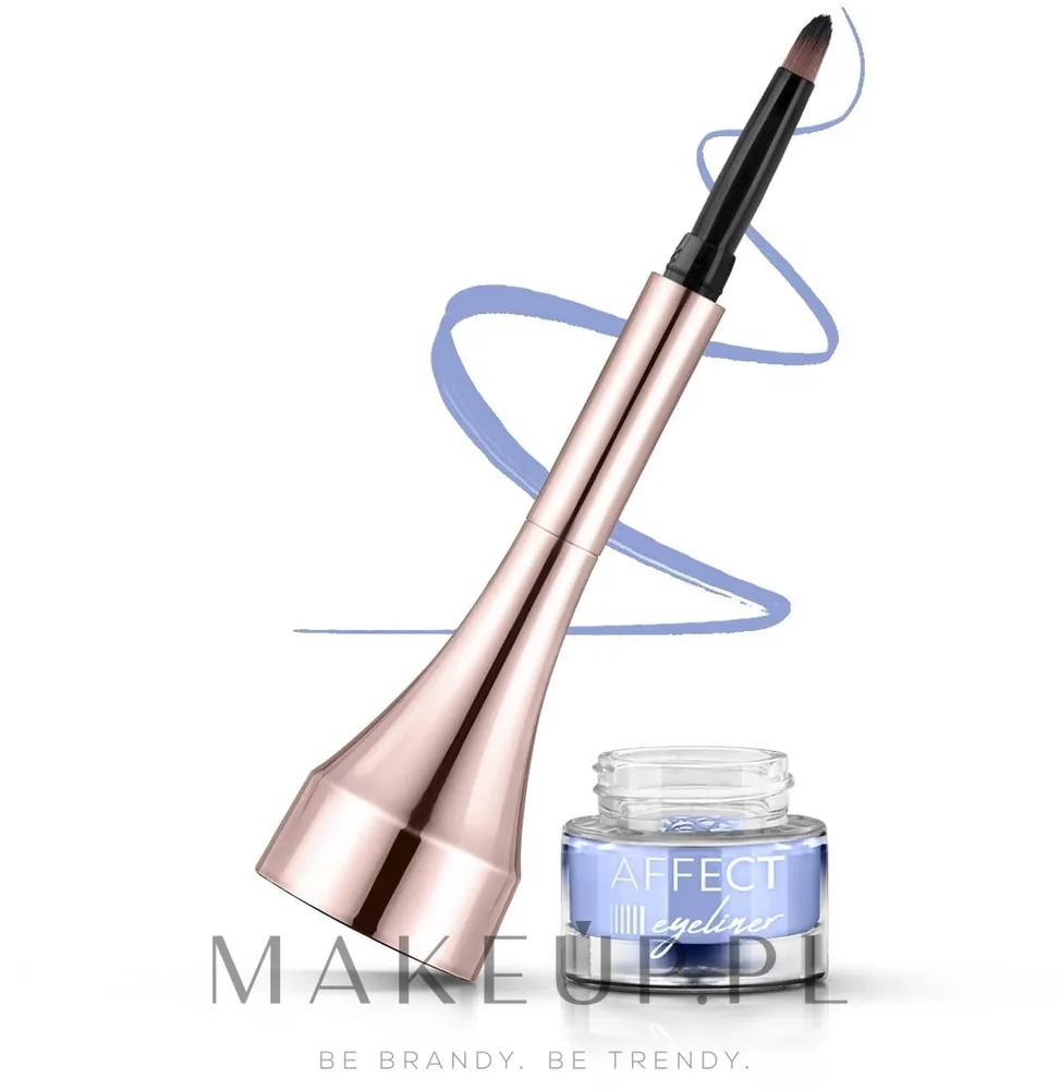 Подводка для глаз Affect Cosmetics Gel Eyeliner Simple Lines, оттенок Blue