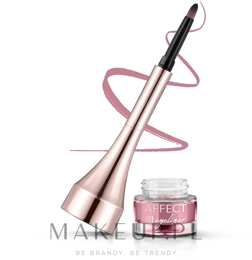 Подводка для глаз Affect Cosmetics Gel Eyeliner Simple Lines, оттенок Pink