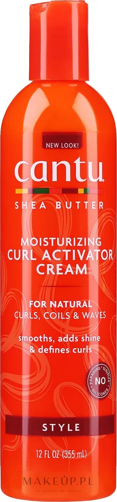 Крем-активатор для вьющихся волос Cantu Shea Butter увлажняющий, с маслом ши, 355 мл