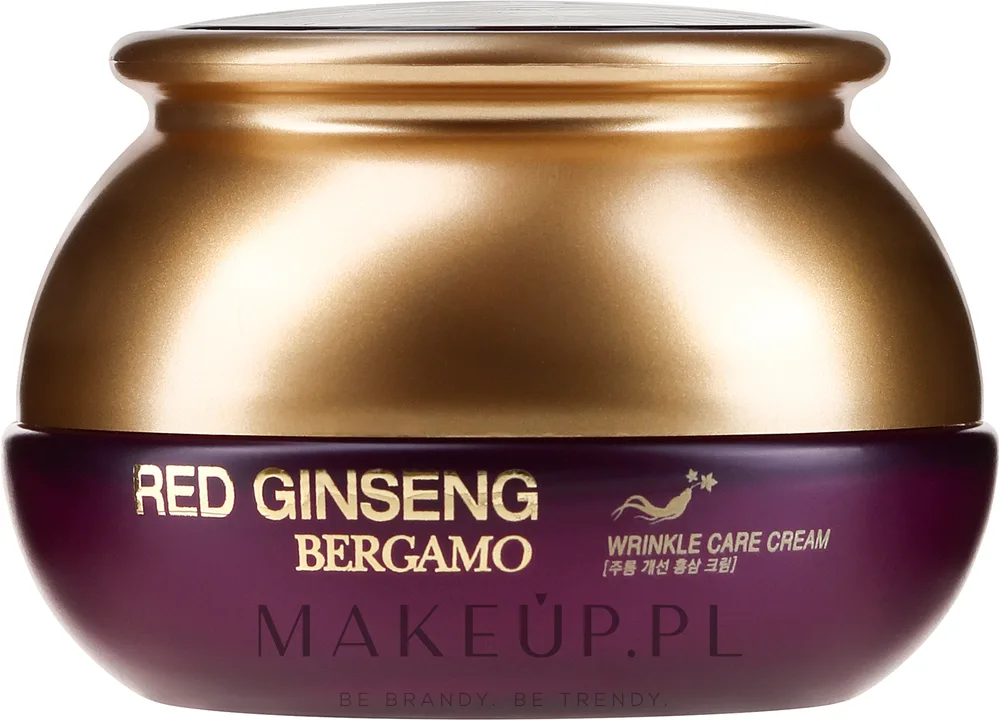 Крем для лица Bergamo Red Ginseng с красным женьшенем для зрелой кожи 50 мл