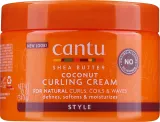 Крем для волос Cantu Shea Butter Coconut Curling для кудрявых, с маслом ши, без силиконов, 340 г — фото 1