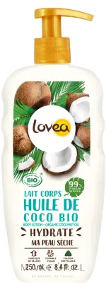 Lovea Nature Moisturizing Body Lotion — увлажняющий бальзам для тела с кокосовым маслом, 250 мл