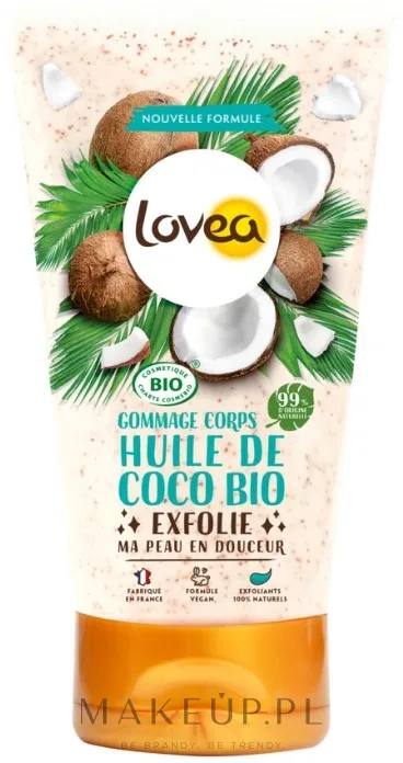 Скраб для тела Lovea Coco Paradise с кокосовым маслом, 150 мл