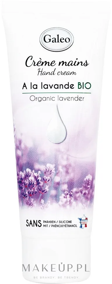 Крем для рук Galeo Lavender BIO с маслом ши и гидролатом лаванды 75 мл
