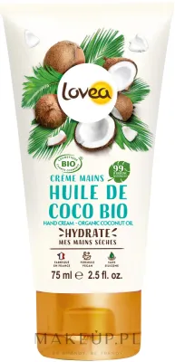 Крем для рук Lovea Organic Coco Oil с органическим кокосовым маслом и маслом ши 200 мл