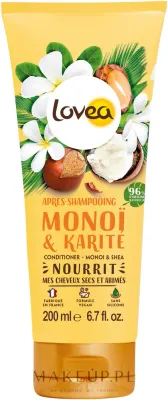 Кондиционер для волос с маслом монои и маслом ши Lovea Monoi & Shea Conditioner, 200 мл