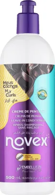 Несмываемый кондиционер для кудрявых волос с экстрактом клюквы Novex My Curls Memorizer Leave-In Conditioner, 500 мл