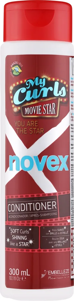 Кондиционер для кудрявых волос Novex Curls Movie Star Conditioner, 300 мл