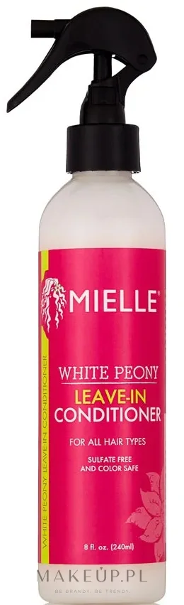 Несмываемый кондиционер с белым пионом Mielle Organics White Peony Leave-In Conditioner, 240 мл