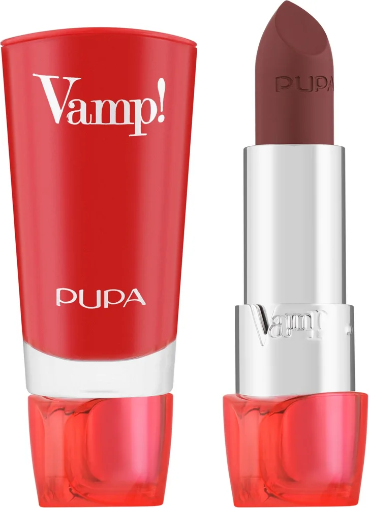 Помада для губ Pupa Vamp! Lips с эффектом объёма, оттенок 200 - Tawney Red