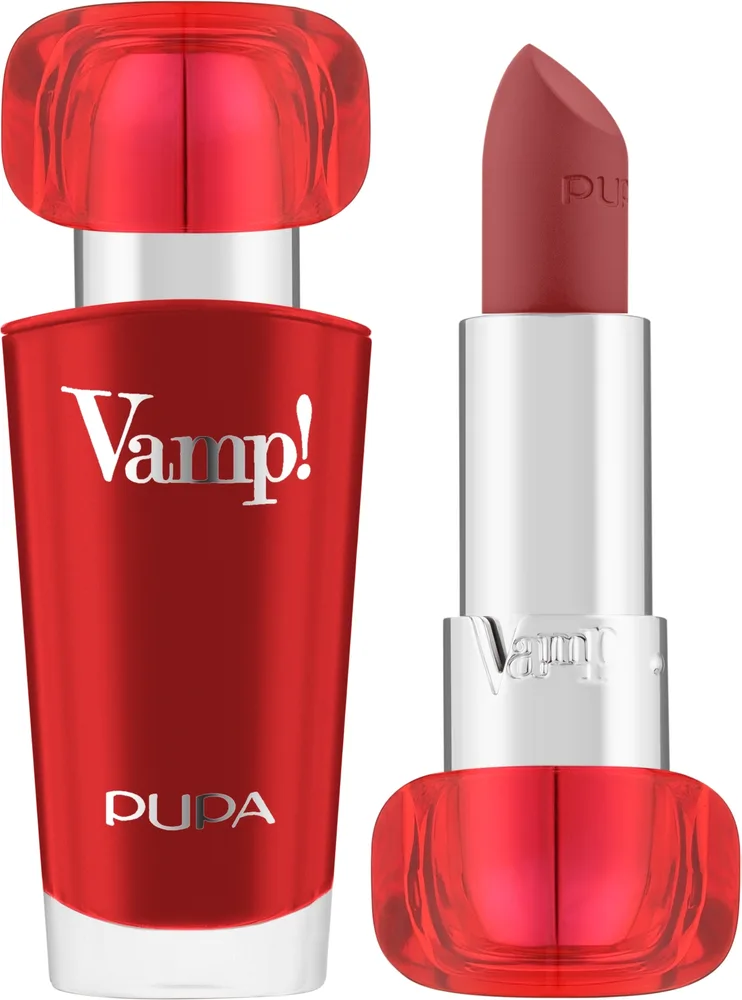 Помада для губ Pupa Vamp! Lips с эффектом объёма, оттенок 206 - Toasted Rose