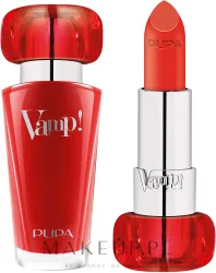 Помада для губ Pupa Vamp! Lips с эффектом объёма, оттенок 306 - Outstanding Orange