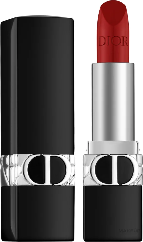 Помада для губ Dior Rouge со сменным блоком, оттенок 999 - Matte