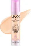 NYX Professional Makeup Pielęgnacyjne serum w korektorze - Корректор-сыворотка для лица NYX Bare With Me ухаживающий, оттенок 01 - Fair — фото 1