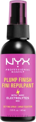 NYX Professional Makeup Spray utrwalający makijaż - Спрей для фиксации макияжа NYX Plump Right Back