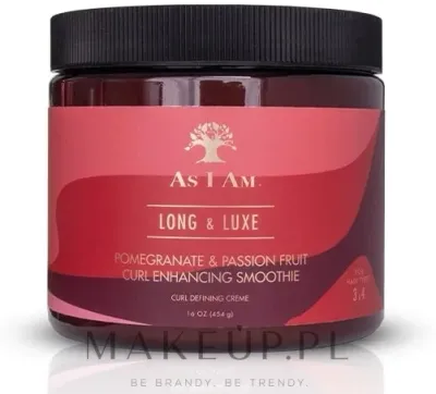 Крем для волос As I Am Long & Luxe Curl Enhancing Smoothie для кудрявых, с алоэ и маслом ши, 454 г