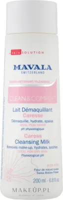 Mavala Clean & Comfort деликатное молочко для снятия макияжа с алоэ мальвой и аллантоином 200 мл