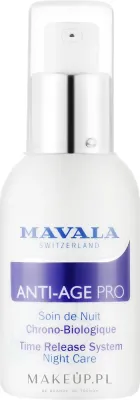Ночная сыворотка для лица Mavala Anti-Age PRO Time Release антивозрастная со стволовыми клетками альпийской розы 30 мл