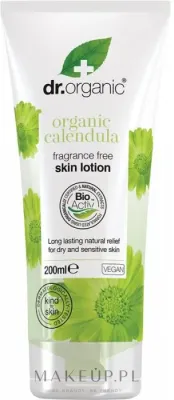 Dr Organic Fragrance Free Skin Lotion Organic Calendula — органический бальзам для тела с календулой, 200 мл