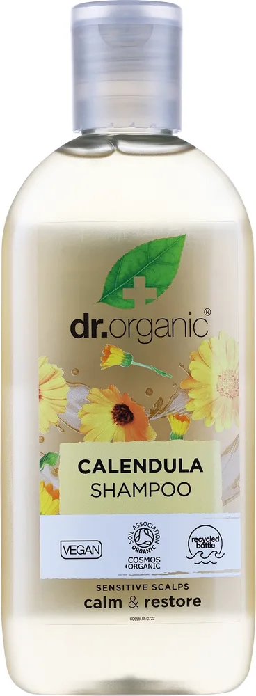 Шампунь без отдушек Dr Organic Fragrance Free с календулой и алоэ, 265 мл