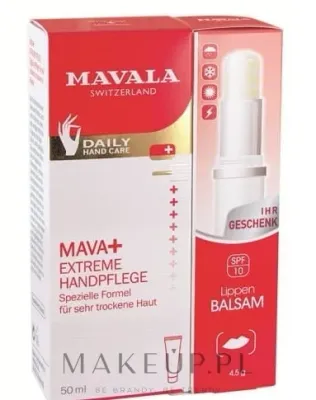Набор Mavala Mava концентрированный крем для рук и бальзам для губ SPF10 с маслом ши 50 мл+4.5 г