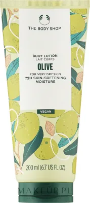 The Body Shop Olive Nourishing Body Lotion Vegan — питательный веганский бальзам для тела с оливковым маслом, 200 мл