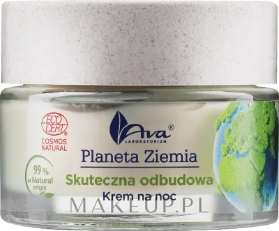 AVA Laboratorium Ava Laboratorium Planeta Ziemia Effective Restoration Night Cream - Крем для лица AVA Planeta Ziemia Effective Restoration ночной восстанавливающий 50 мл