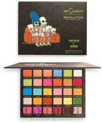 Палетка теней для век Makeup Revolution The Simpsons Treehouse of Horror Spooktacular