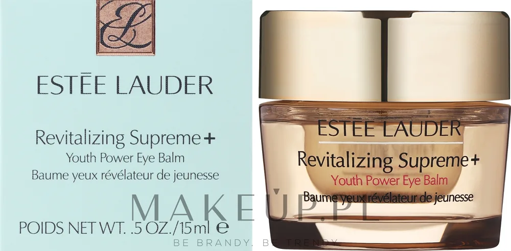 Бальзам для кожи вокруг глаз Estée Lauder Revitalizing Supreme+ Youth Power Eye Balm восстанавливающий, с экстрактом гибискуса и муравы, 15 мл