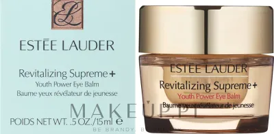 Бальзам для кожи вокруг глаз Estée Lauder Revitalizing Supreme+ Youth Power Eye Balm восстанавливающий, с экстрактом гибискуса и муравы, 15 мл
