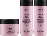 Набор для окрашенных волос Lakme Teknia Color Stay шампунь кондиционер и маска с кератином 100+100+50 мл — фото 2