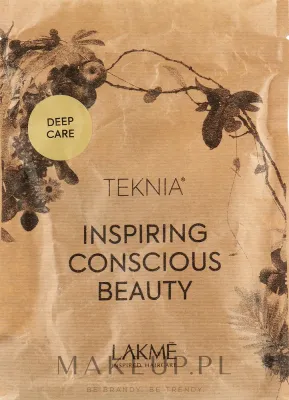 Набор для сухих волос Lakme Teknia Deep Care шампунь кондиционер и маска с фруктовыми кислотами 100+100+50 мл
