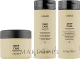 Набор для сухих волос Lakme Teknia Deep Care шампунь кондиционер и маска с фруктовыми кислотами 100+100+50 мл — фото 2