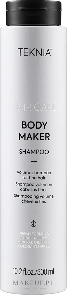 Шампунь для объёма тонких волос Lakmé Teknia Body Maker, 1000 мл