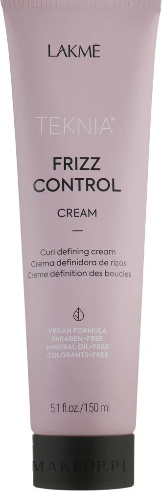 Крем для волос Lakme Teknia Frizz Control для локонов, антипушение, с гиалуроновой кислотой, 150 мл