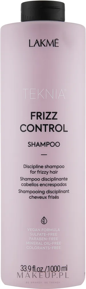 Разглаживающий шампунь Lakmé Teknia Frizz Control против пушистости