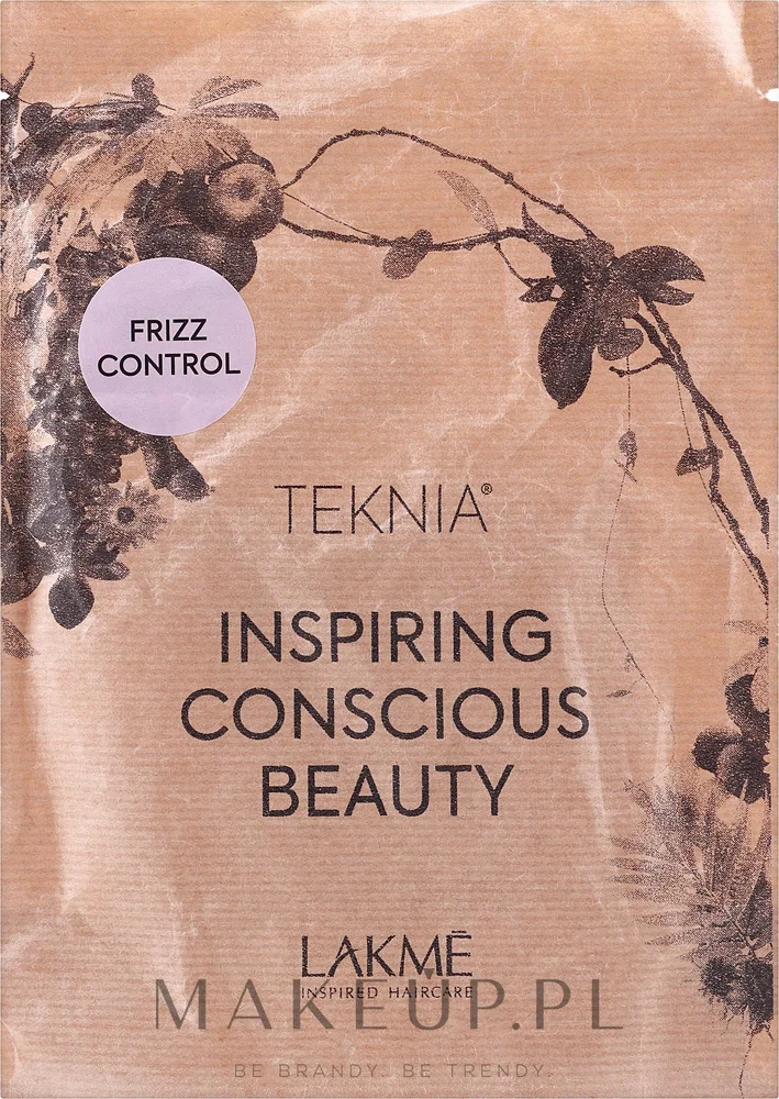 Набор для непослушных волос Lakme Teknia Frizz Control шампунь без сульфатов и кондиционер с чиа 2x100 мл
