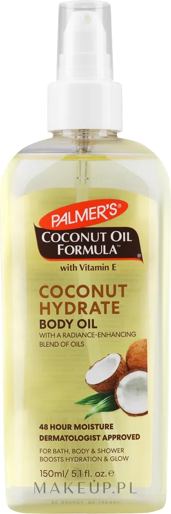 Масло для тела Palmer's Coconut Oil Formula с кокосовым маслом и монои