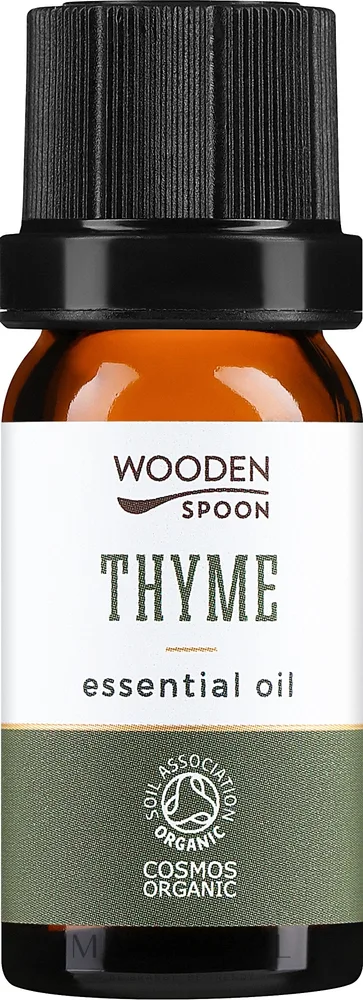Эфирное масло Wooden Spoon Тимьян 5 мл натуральное для кожи волос и ногтей