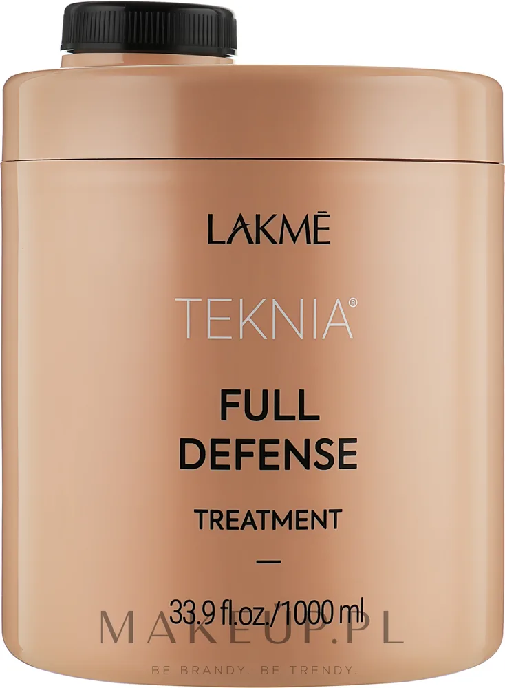 Маска для волос Lakmé Teknia Full Defense защита от загрязнений, экстракт бурого риса, пантенол, керамид 3, масло эвкалипта