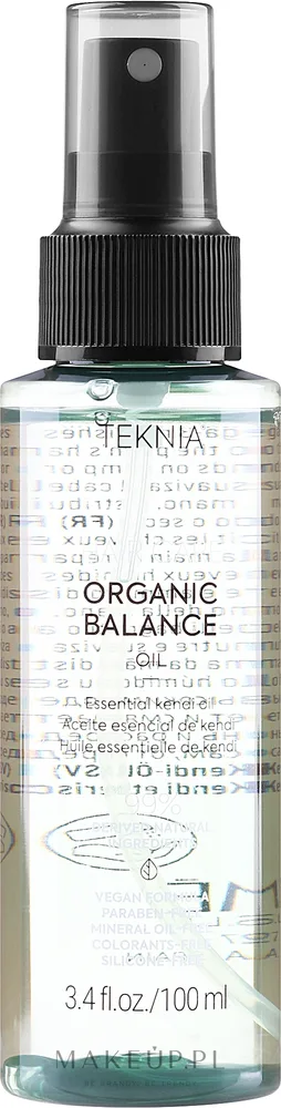 Органическое масло кукуи для волос и тела Lakme Teknia Organic Balance Oil