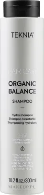 Шампунь Lakme Teknia Organic Balance Shampoo бессульфатный для ежедневного ухода